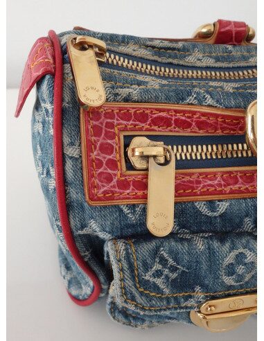 SAC NEO SPEEDY VUITTON JEAN ET CROCODILE
