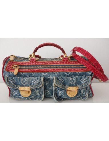SAC NEO SPEEDY VUITTON JEAN ET CROCODILE