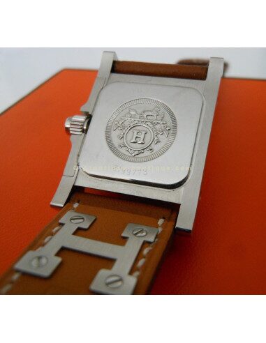 MONTRE HERMES MEDOR ACIER BRACELET BARENIA