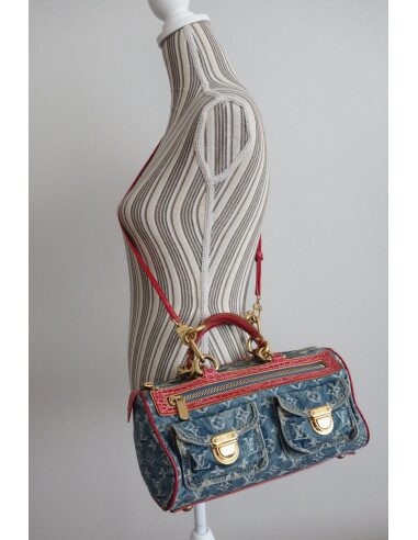 SAC NEO SPEEDY VUITTON JEAN ET CROCODILE
