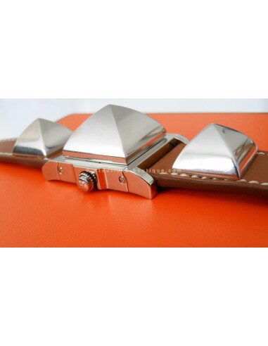 MONTRE HERMES MEDOR ACIER BRACELET BARENIA