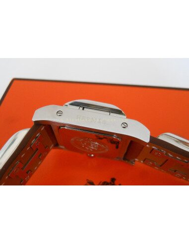 MONTRE HERMES MEDOR ACIER BRACELET BARENIA