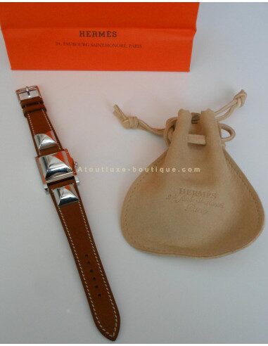 MONTRE HERMES MEDOR ACIER BRACELET BARENIA