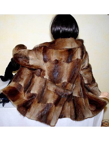 VESTE DE FOURRURE VERITABLE