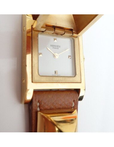 MONTRE HERMES MEDOR BRACELET GOLD