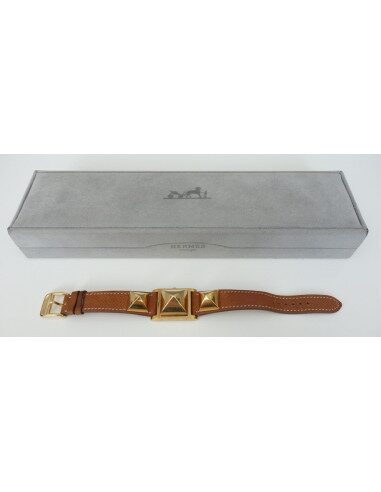 MONTRE HERMES MEDOR BRACELET GOLD