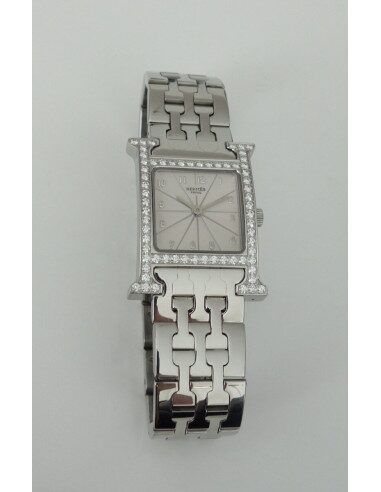 MONTRE HERMES HEURE H DIAMANTS POUR DAME