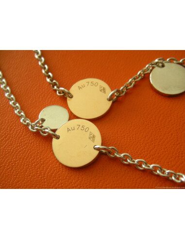 SAUTOIR ET BRACELET CLOU DE SELLE HERMES