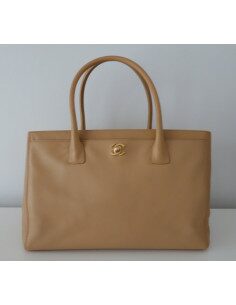 SAC CHANEL SHOPPING BEIGE 2
