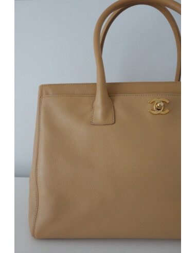 SAC CHANEL SHOPPING BEIGE