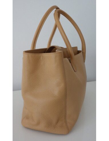 SAC CHANEL SHOPPING BEIGE