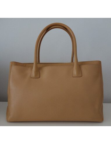 SAC CHANEL SHOPPING BEIGE