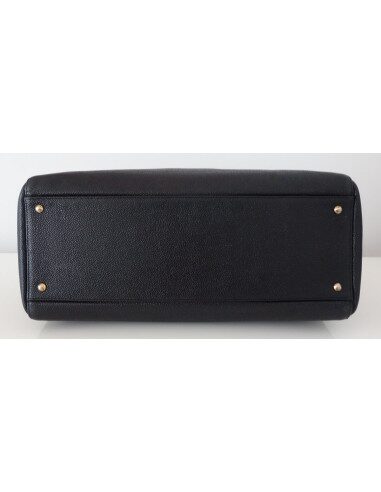 SAC CHANEL SHOPPING VINTAGE NOIR 