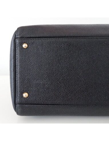 SAC CHANEL SHOPPING VINTAGE NOIR 