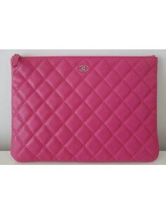 POCHETTE CHANEL CUIR CAVIAR