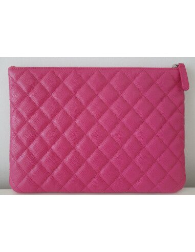 POCHETTE CHANEL CUIR CAVIAR