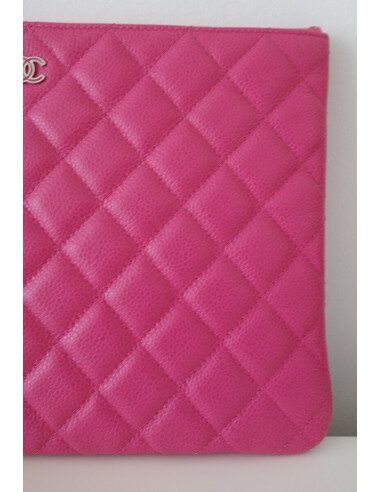 POCHETTE CHANEL CUIR CAVIAR