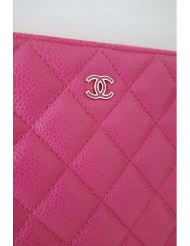 POCHETTE CHANEL CUIR CAVIAR