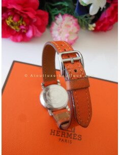 MONTRE HERMES SELLIER ACIER 2