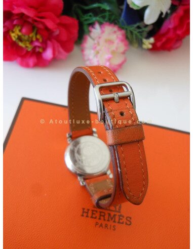 MONTRE HERMES SELLIER ACIER