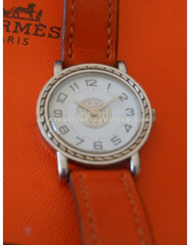 MONTRE HERMES SELLIER ACIER