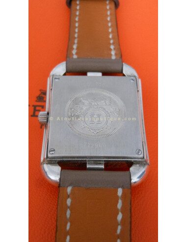 MONTRE HERMES CAPE COD PM DOUBLE TOUR ETOUPE