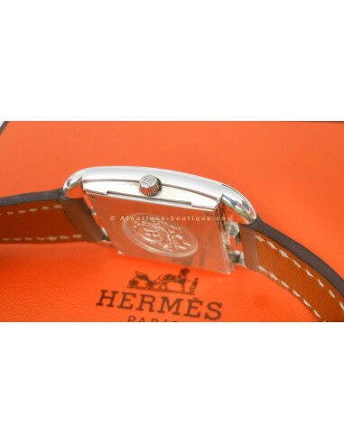 MONTRE HERMES CAPE COD PM DOUBLE TOUR ETOUPE