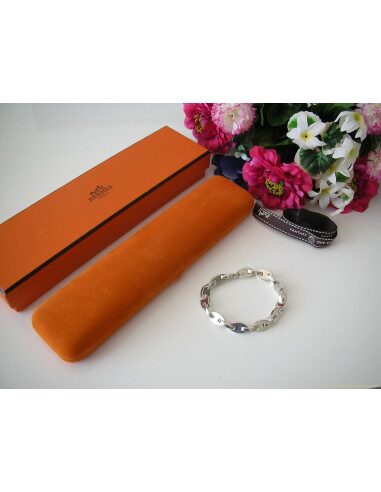 BRACELET HERMES EN ARGENT