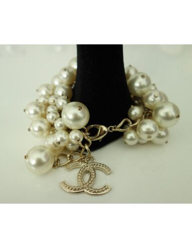 BRACELET PERLES CHANEL GEANT .2