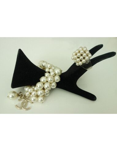 BRACELET PERLES CHANEL GEANT .2