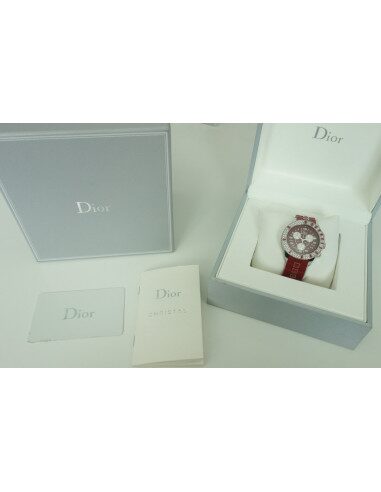 MONTRE DIOR CHRISTAL CHRONO DIAMANTS