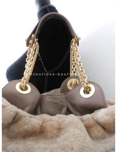 SAC DIOR LE 30 - EDITION LIMITEE FOURRURE