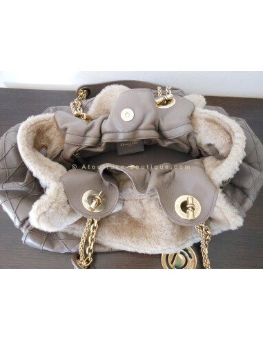 SAC DIOR LE 30 - EDITION LIMITEE FOURRURE