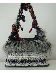 SAC CHANEL TWEED ET CUIR 2