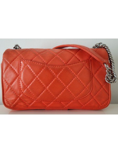 SAC CHANEL TIMELESS CUIR CORAIL