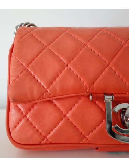 SAC CHANEL TIMELESS CUIR CORAIL