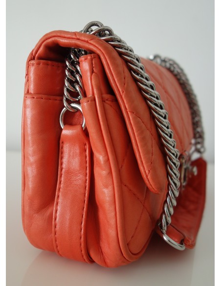 SAC CHANEL TIMELESS CUIR CORAIL