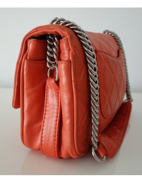 SAC CHANEL TIMELESS CUIR CORAIL