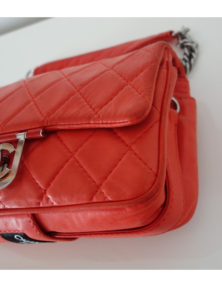 SAC CHANEL TIMELESS CUIR CORAIL