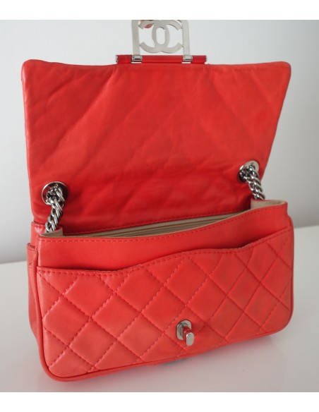 SAC CHANEL TIMELESS CUIR CORAIL