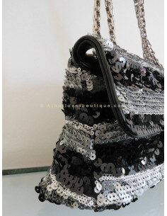 SAC CHANEL 2.55 SEQUINS 2