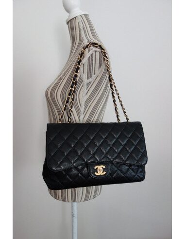 SAC CHANEL CLASSIQUE GM NOIR
