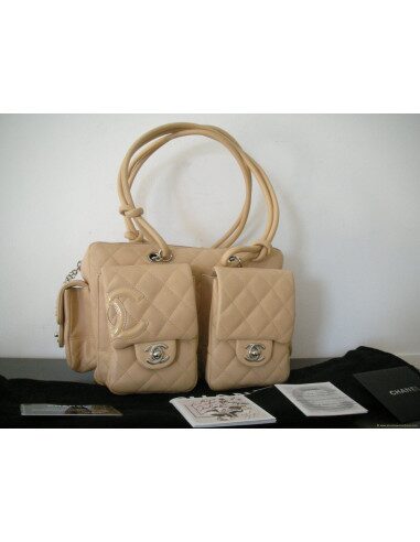 SAC CHANEL CAMBON REPORTER BEIGE