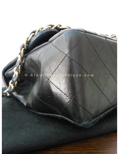 SAC CHANEL MADEMOISELLE NOIR GRAND MODELE