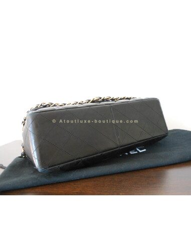 SAC CHANEL MADEMOISELLE NOIR GRAND MODELE