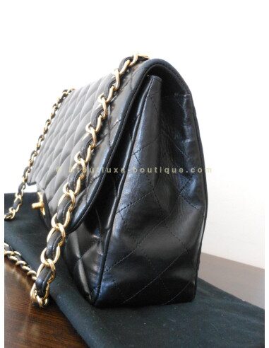 SAC CHANEL MADEMOISELLE NOIR GRAND MODELE