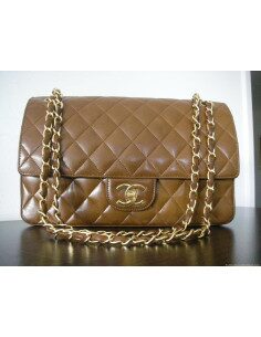 SAC CHANEL MADEMOISELLE VINTAGE COGNAC