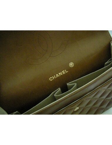 SAC CHANEL MADEMOISELLE VINTAGE COGNAC