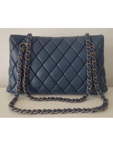 SAC CHANEL TIMELESS CUIR BLEU