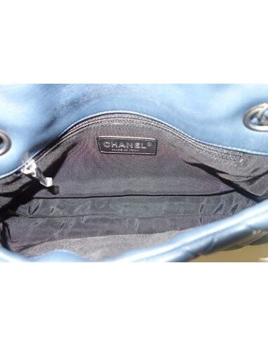 SAC CHANEL TIMELESS CUIR BLEU